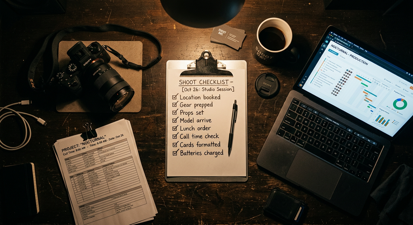 How to Organize a Photo Shoot from Start to Finish